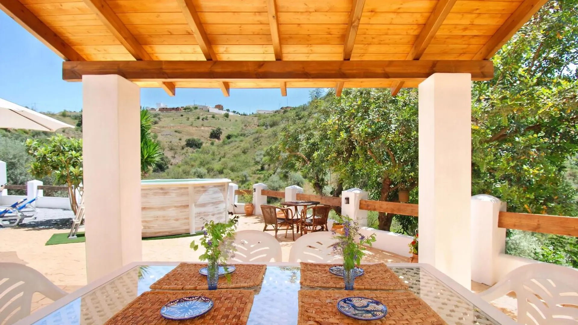 Villa La Zorzalera Mit Tauchbecken, Wifi, Klimaanlage Comares Holiday home